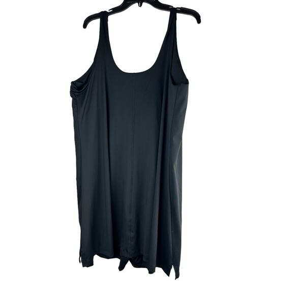 Old Navy PowerSoft Square Neck Athletic Dress Go Dry Black Bodysuit Plus Size 3X - Picture 4 of 13